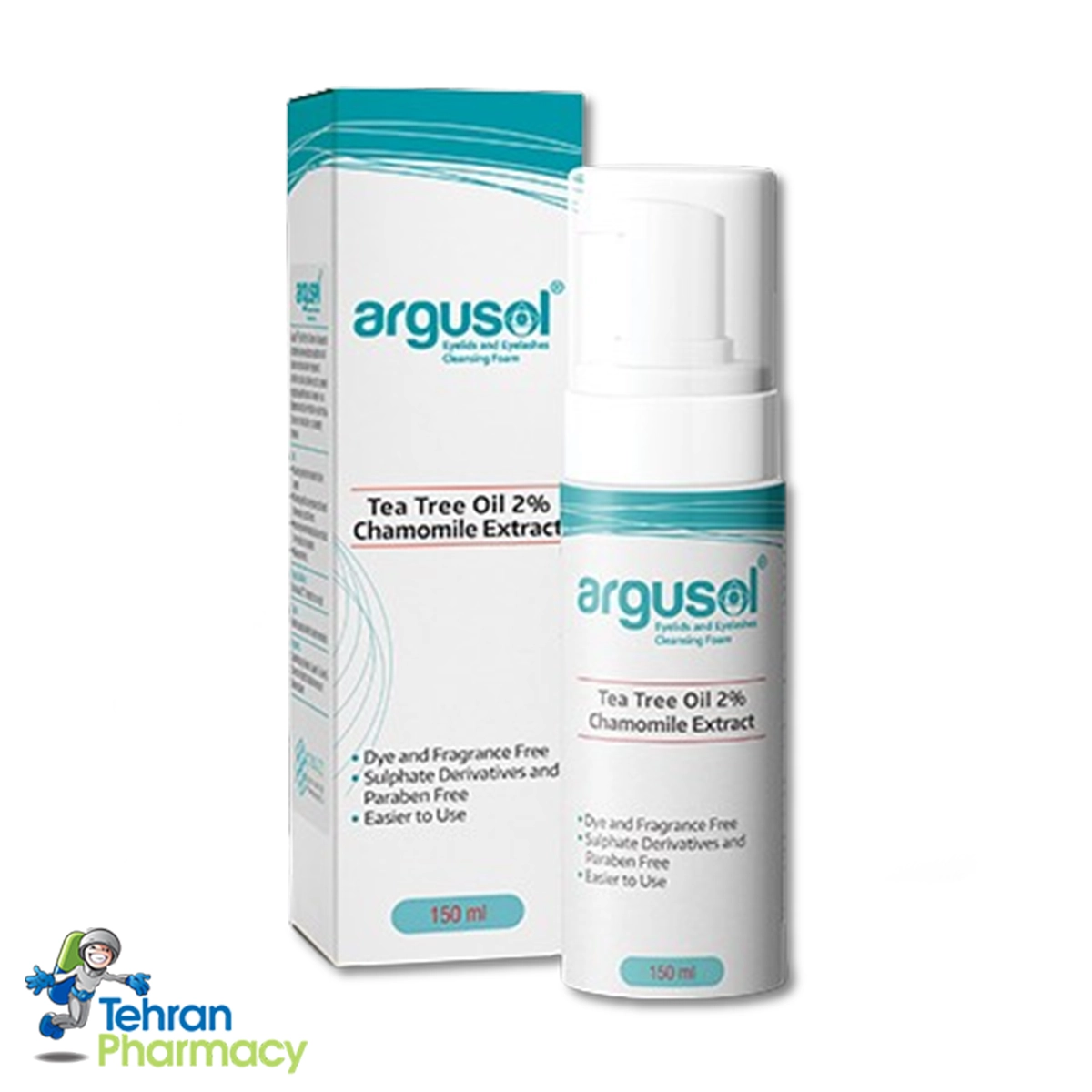 فوم شستشوی پلک و مژه آرگوسول